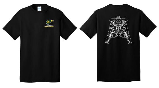 Picture of Clarkson Sled Black Cotton T-Shirt