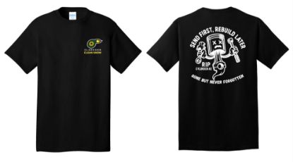 Picture of Clarkson Piston Black Cotton T-Shirt