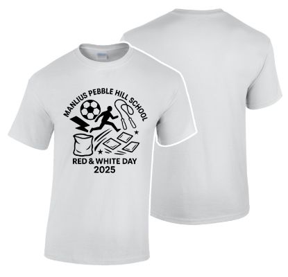 Picture of 2025 Red & White Day Adult White Tee