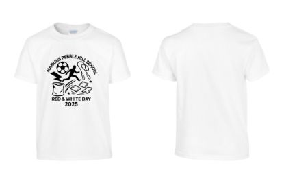 Picture of 2025 Red & White Day Youth White Tee