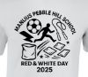 Picture of 2025 Red & White Day Adult White Tee