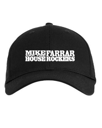 Picture of Houserockers Black Low Profile Embroidered Cap