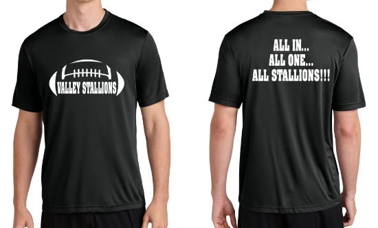 Picture of Valley Stallions Football Dry-fit Tee