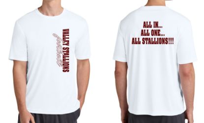 Picture of Valley Stallions Side Printed Dry-fit Tee