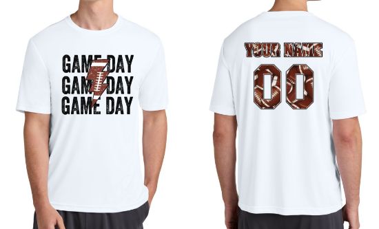 Picture of Personalized Game Day Dry-fit Tee