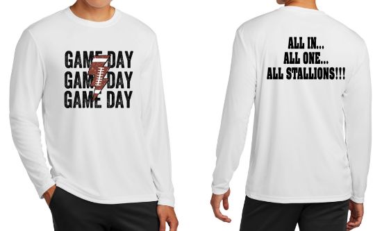 Picture of Game Day Dry-fit Long Sleeve Shirt