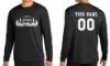 Picture of Personalized Valley Stallions Dry-fit Long Sleeve Shirt