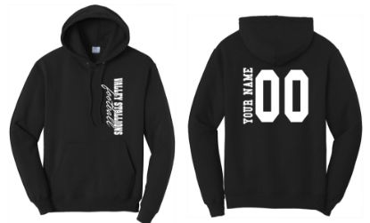 Picture of Personalized Valley Stallions Side Printed Hoodie