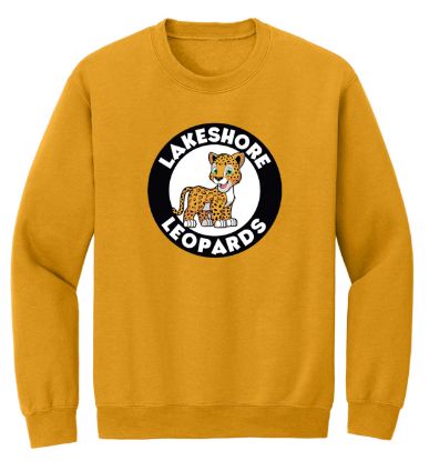 Picture of Adult Leopard Crewneck Sweatshirt