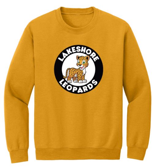 Picture of Adult Leopard Crewneck Sweatshirt
