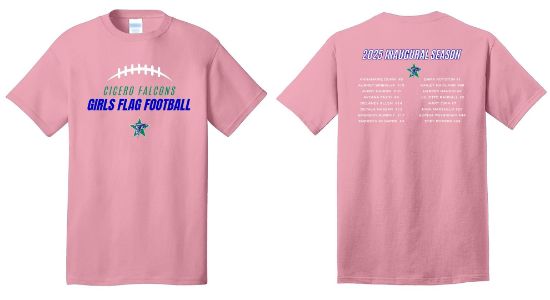 Picture of Flag Football Cotton T-shirt (Youth and Adult Sizes)