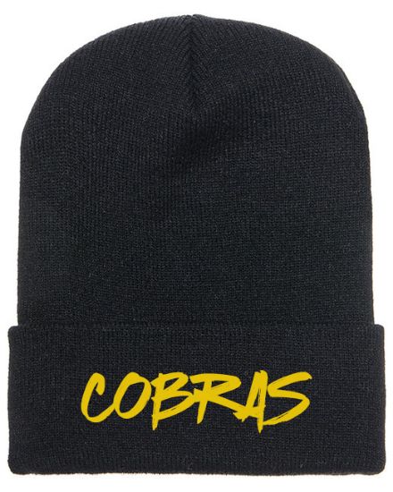 Picture of Cobras Embroidered Cuffed Beanie