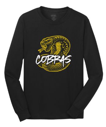 Picture of Cobras Cotton Long Sleeve Shirt (Youth and Adult Sizes)