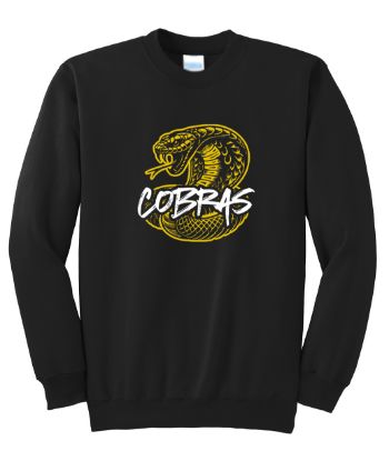 Picture of Cobras Crewneck Sweatshirt (Youth and Adult Sizes)