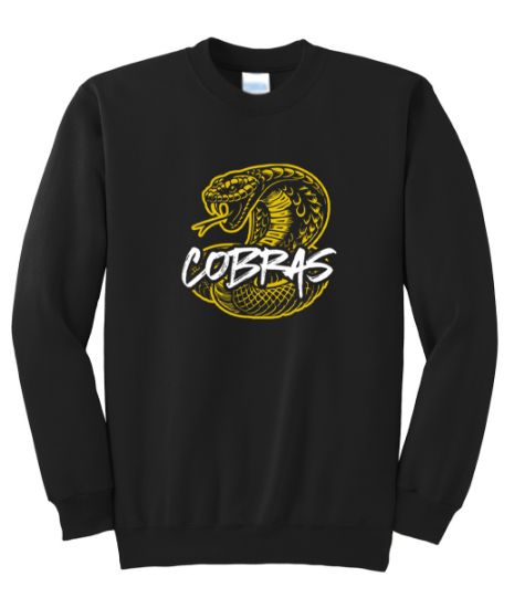 Picture of Cobras Crewneck Sweatshirt (Youth and Adult Sizes)