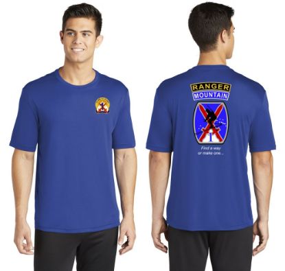 Picture of Mountain Ranger Blue Dri-Fit T-Shirt