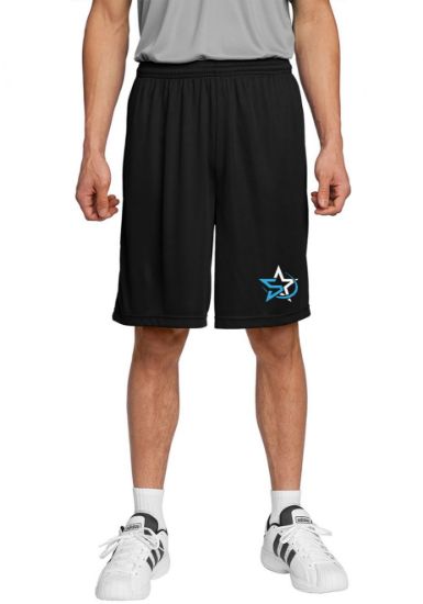 Picture of Five Star Martial Arts Black Dri-Fit Adult Shorts