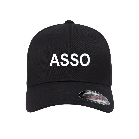 Picture of ASSO Embroidered Flexfit Fitted Ball Cap